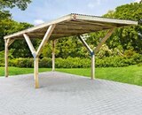 Y-Einzelcarport im Angebot bei Hellweg in Wuppertal Y-Einzelcarport Angebote von weka bei Hellweg Wuppertal für 1.499,00 €