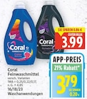 Feinwaschmittel Color Angebote von Coral bei E center Falkensee für 3,79 €