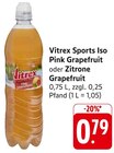 Aktuelles Sports Iso Pink Grapefruit Angebot bei E center in Trier ab 0,79 €