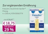 2 kcal Drink Vanille bei mea - meine apotheke im Prospekt "" für 18,75 €
