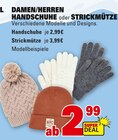 DAMEN/HERREN HANDSCHUHE oder STRICKMÜTZE Angebote bei Marktkauf Filderstadt für 2,99 €