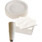 SUR TOUTE LA VAISSELLE À JETER BLANCHE : ASSIETTES, SERVIETTES ET GOBELETS - CARREFOUR HOME - Carrefour à Mulhouse SUR TOUTE LA VAISSELLE À JETER BLANCHE : ASSIETTES, SERVIETTES ET GOBELETS - CARREFOUR HOME en promo chez Carrefour Mulhouse