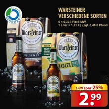 Warsteiner bei famila Nordost in Hamburg Warsteiner im Angebot bei famila Nordost Hamburg für 2,99 €