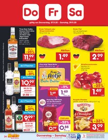 Havana Club im Netto Marken-Discount Prospekt "Aktuelle Angebote" mit 60 Seiten (Straubing)