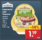 Leberwurst bei Netto Marken-Discount im Prospekt "" für 1,19 €