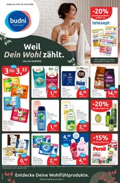 Aktueller budni Supermarkt Prospekt in Rümpel und Umgebung, "drogeriemarkt" mit 10 Seiten, 19.01.2025 - 24.01.2026