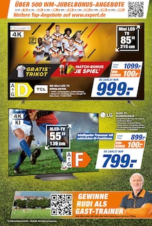 Fernseher im expert Prospekt "Top Angebote" mit 16 Seiten (Castrop-Rauxel)