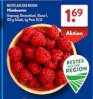 Himbeeren bei ALDI SÜD im Petersberg Prospekt für 1,69 €