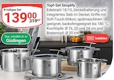 Topf-Set Simplify für 139,00 € bei GLOBUS im Angebot Topf-Set Simplify im aktuellen GLOBUS Prospekt