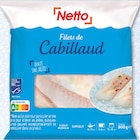 Filets de cabillaud msc surgelés - NETTO en promo chez Netto Toulon à 9,69 €