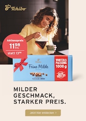 Aktueller Tchibo im Supermarkt Bielefeld Prospekt "MILDER GESCHMACK, STARKER PREIS." mit 1 Seite