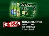 versch. Sorten von Jever im aktuellen Getränke City Prospekt für 15,99 €