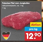 Falsches Filet vom Jungbullen im Angebot bei Netto Marken-Discount in Menden Falsches Filet vom Jungbullen Angebote bei Netto Marken-Discount Menden für 12,90 €