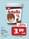 Ice Cream Pint Angebote von Nutella bei famila Nordwest Lingen für 3,99 €
