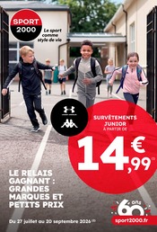 Chaussures en promo dans le catalogue Sport 2000 à la page 1