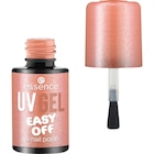 UV Gel Nagellack Easy Off 102 Sparkling Seashell von essence für 2,95 € bei dm-drogerie markt im Angebot UV Gel Nagellack Easy Off 102 Sparkling Seashell von essence im aktuellen dm-drogerie markt Prospekt
