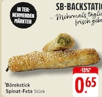 Börekstick Spinat-Feta Angebote bei EDEKA Darmstadt für 0,65 €