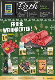 EDEKA Prospekt für Jüchen: "Aktuelle Angebote", 16 Seiten, 21.12.2024 - 24.12.2024