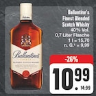 Finest Blended Scotch Whisky von Ballantine's im aktuellen EDEKA Prospekt für 10,99 €