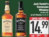 Tennessee Honey Whiskey im EDEKA Prospekt Tennessee Honey Whiskey von Jack Daniel's im aktuellen EDEKA Prospekt für 14,99 €