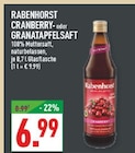 CRANBERRY Angebote von RABENHORST bei Marktkauf Osnabrück für 6,99 €
