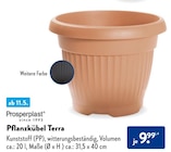 ALDI Nord Dornheim - Pflanzkübel Terra Angebot im Prospekt Pflanzkübel Terra bei ALDI Nord im Dornheim Prospekt für 9,94 €