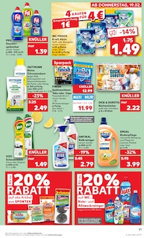 Spülmaschine im Kaufland Prospekt "Hier bin ich richtig" mit 67 Seiten (Düsseldorf)