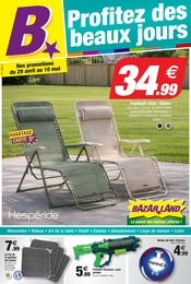 Chaise en promo dans le catalogue Bazarland à la page 1