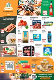 Aktueller GLOBUS Supermarkt Prospekt in Markwerben und Umgebung, "Aktuelle Angebote" mit 22 Seiten, 27.05.2024 - 01.06.2024
