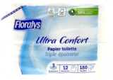 Papier toilette - FLORAYS en promo à 4,09 € chez Lidl Papier toilette - FLORAYS dans le catalogue Lidl