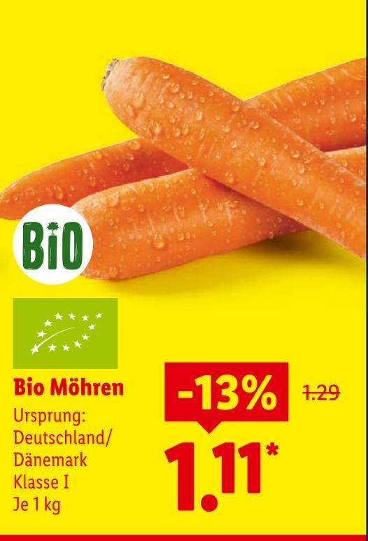 Bio Möhren