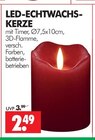 LED-ECHTWACHSKERZE im Angebot bei Wreesmann in Weimar LED-ECHTWACHSKERZE Angebote bei Wreesmann Weimar für 2,49 €