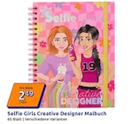 Selfie Girls Creative Designer Malbuch im Action Prospekt Selfie Girls Creative Designer Malbuch von im aktuellen Action Prospekt für 2,49 €