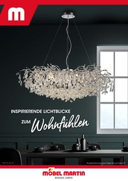 Möbel Martin Prospekt für Brensbach mit 24 Seiten Möbel Martin Prospekt für Brensbach: "INSPIRIERENDE LICHTBLICKE ZUM WOHNFÜHLEN", 24 Seiten, 02.11.2024 - 31.12.2024