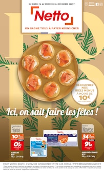 Promotion Apéritif dans le prospectus Netto, valable du 16/12/2025 au 24/12/2025 Promo Apéritif dans le catalogue Netto du moment à la page 1