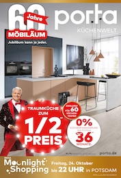 porta Möbel Prospekt für Hennickendorf: "60 JAHRE MÖBILÄUM", 12 Seiten, 12.10.2025 - 25.10.2025