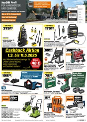 Bohrmaschine im OBI Prospekt in Amberg Aktueller OBI Prospekt mit Bohrmaschine, "BIBERSTARKE ANGEBOTE", Seite 13