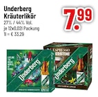 Kräuterlikör im Trinkgut Prospekt Kräuterlikör von Underberg im aktuellen Trinkgut Prospekt für 7,99 €