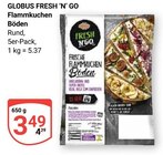 Flammkuchen Böden im Angebot bei GLOBUS in Frankenthal Flammkuchen Böden Angebote von GLOBUS FRESH 'N' GO bei GLOBUS Frankenthal für 3,49 €