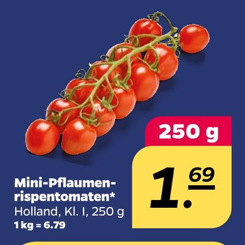 Mini-Pflaumen-Rispentomaten