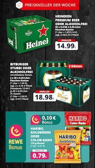Bitburger im REWE Prospekt "Dein Markt" mit 24 Seiten (Bergheim)