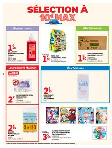 Catalogue Auchan Supermarché de la semaine 38, "LA RENTRÉE À PRIX K.O.", page 2, 15/09/2026 - 26/09/2026 Prospectus Auchan Supermarché en cours, "LA RENTRÉE À PRIX K.O.", page 2 sur 40