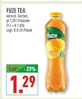 Marktkauf Gütersloh - FUZE TEA Angebot im Prospekt FUZE TEA bei Marktkauf im Gütersloh Prospekt für 1,29 €