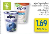 Soya-Joghurt Heidelbeere von alpro im aktuellen diska Prospekt für 1,69 €