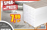 Klick-Laminat Eiche Nordkap bei wohnen & sparen Wiegand im Eisenach Prospekt für 7,99 €