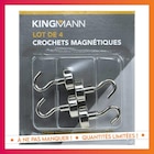 Promo 4 crochets magnetiques à 1,98 € dans le catalogue B&M à Perpignan