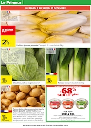 Prix et réduction Endive dans le prospectus Carrefour en cours Offre Endive dans le catalogue Carrefour du moment à la page 28