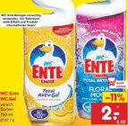 Reinigungsmittel im Netto Marken-Discount Prospekt Total Aktiv Gel Citrus von WC-Ente im aktuellen Netto Marken-Discount Prospekt für 2,00 €