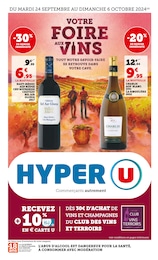 Prospectus Hyper U à Manosque, "Votre foire aux vins", 96 pages, 24/09/2024 - 06/10/2024