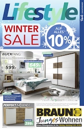 BRAUN Möbel-Center Prospekt: "WINTER SALE", 16 Seiten, 04.12.2024 - 07.01.2025